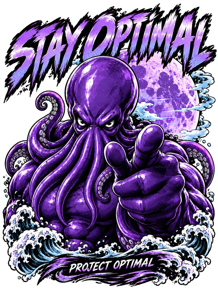 Stay Optimal, Project Optimal artwork